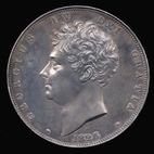 Silver Crown of the George IV of England